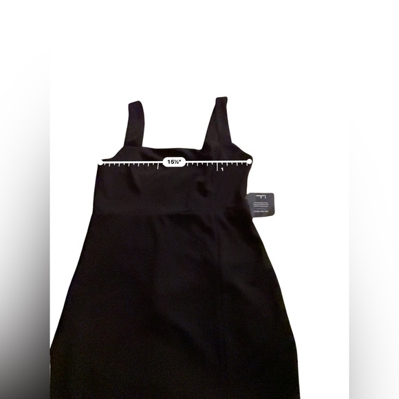 Lulus Black Square Neck Mini Dress Size L NWT Bodycon Sheath LBD Cocktail Party - Picture 8 of 12